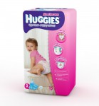 Подгузники-трусики для девочек, Huggies (Хаггис) 13-17 кг р. 5 32 шт литл волкерс джамбо