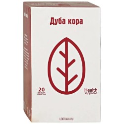 Дуба кора, фильтр-пакет 1.5 г 20 шт