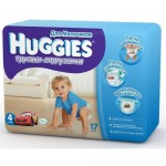 Подгузники-трусики для мальчиков, Huggies (Хаггис) 9-14 кг р. 4 34 шт литл волкерс джамбо